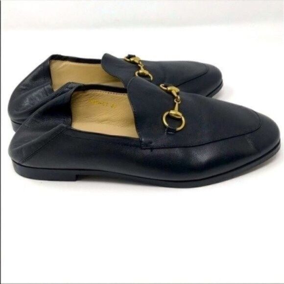 YirenYueji womans Black Lamb leather slip on Loafers double as mules EU 36 BoxH - Picture 5 of 8